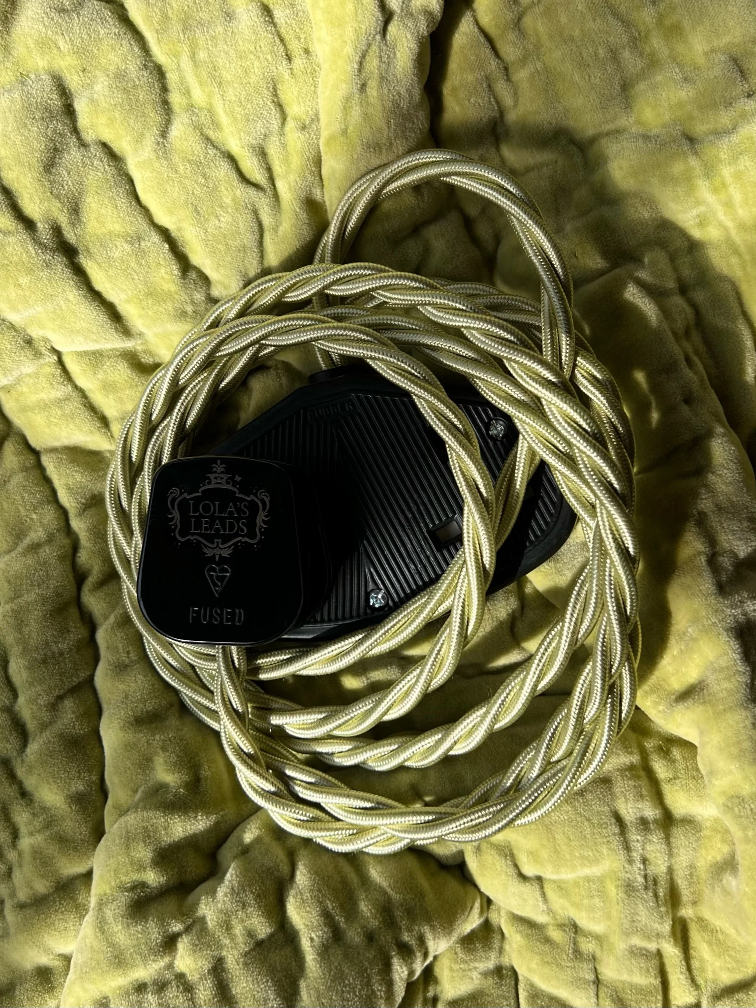 Pistachio - Lola's Leads Fabric Extension Cable - Image 3